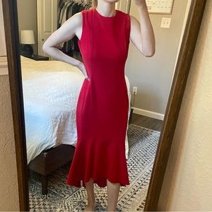 NWT Red Calvin Klein dress